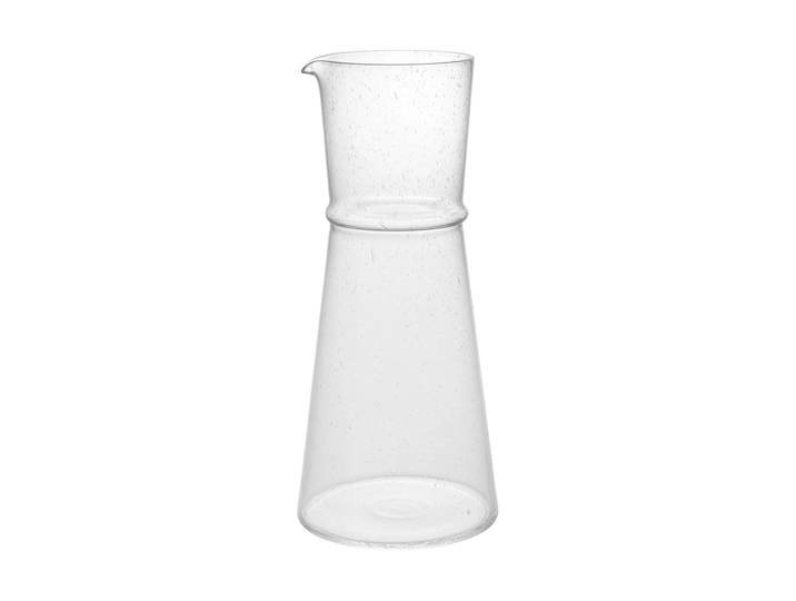 Ferm Living Carafe Boya Transparent avec bulles, 1,35 L