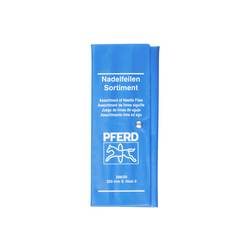 PFERD TOOLS 12706102 PFERD TOOLS Präzisions-Nadelfeilen-Set 12-tlg. in Rolltasche 200mm Schweizer Hieb 0, grob Länge 200 mm 1 Set