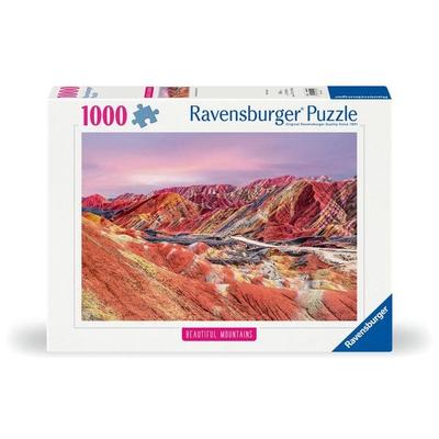 Erwachsenenpuzzle 1000 Teile - Regenbogenberge, China