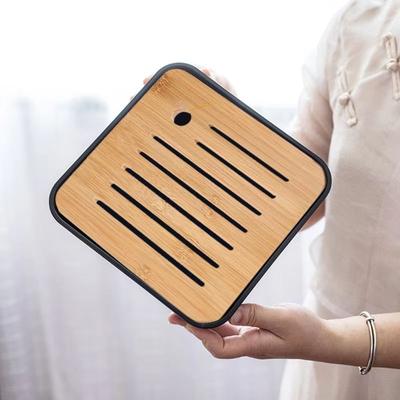 Inspired Finds Mini Bamboo Gongfu Tea Tray Mini Bamboo Gongfu Tea Tray