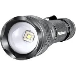 Powertac, Taschenlampe, FlexBeam 12908 LED Taschenlampe akkubetrieben 1200 lm 600 h 105 g (1200 lm)