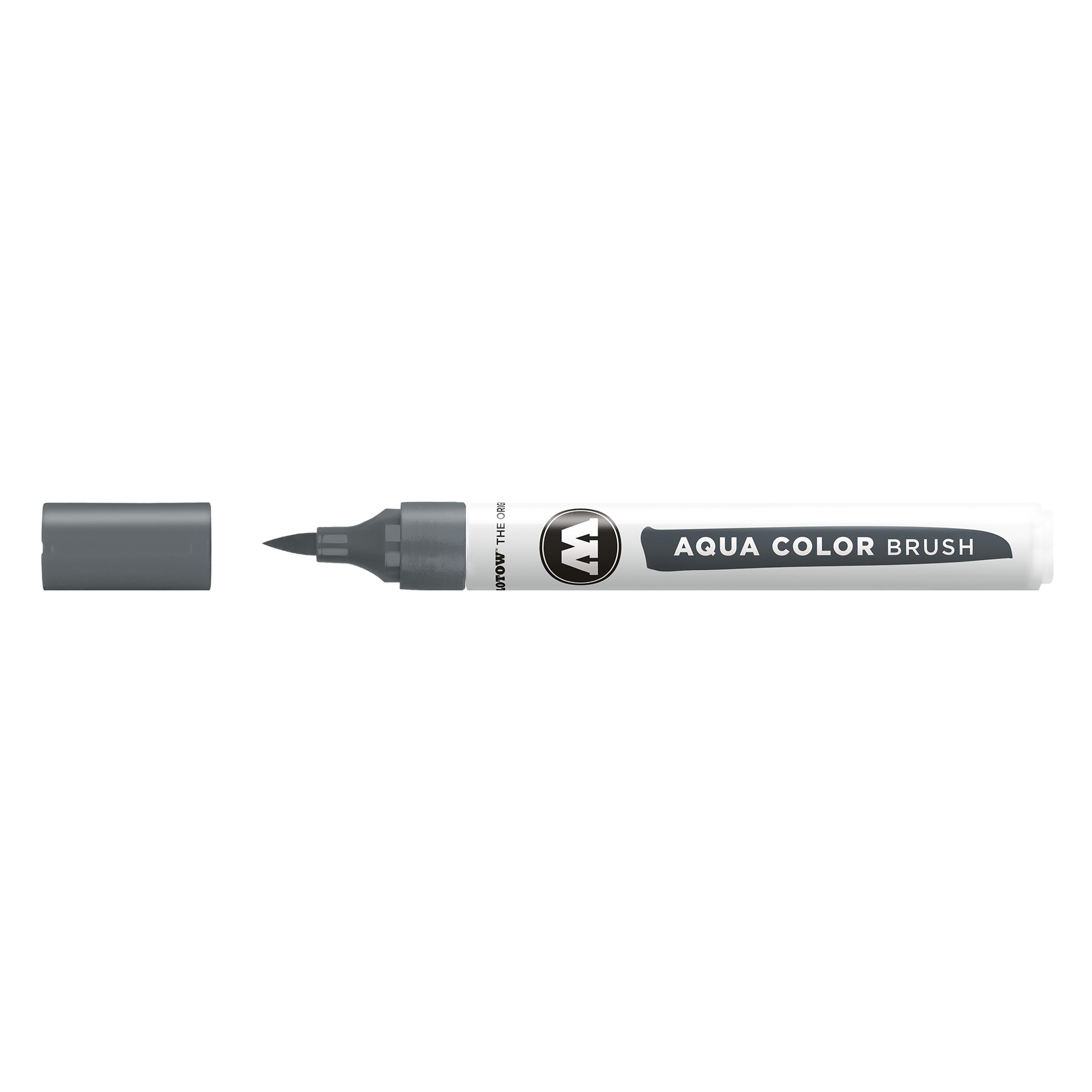Molotow Aquarellstift Color Brush Aqua 1-2 mm kaltgrau (1x) (MO727229)