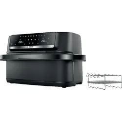 BOSCH MAFD490B1 Serie 4, Double Flex Drawer Air Fryer, Heißluftfritteuse