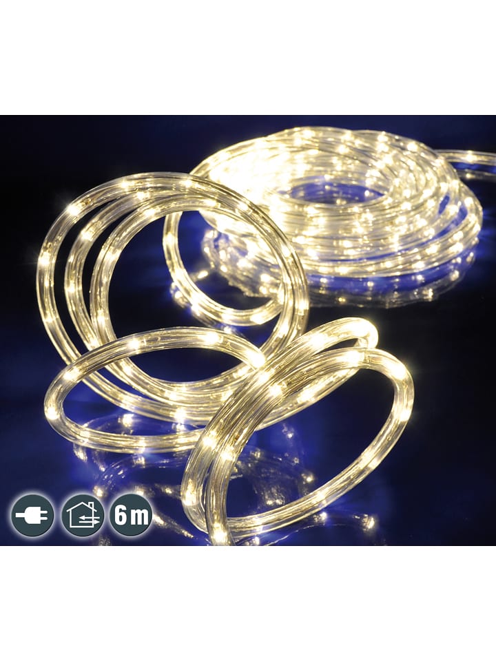Hollybell LED-Lichterschlauch in Warmweiß - (L)600 cm - onesize