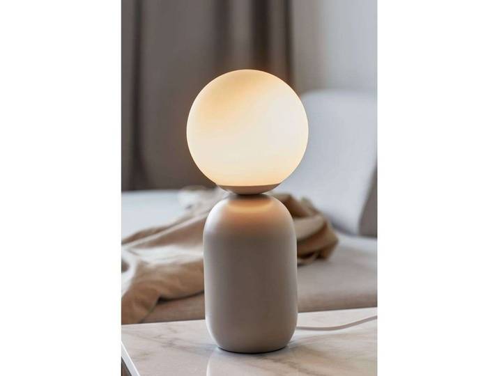 Notti Tischleuchte Grey - Nordlux - Wohnzimmer - Metall