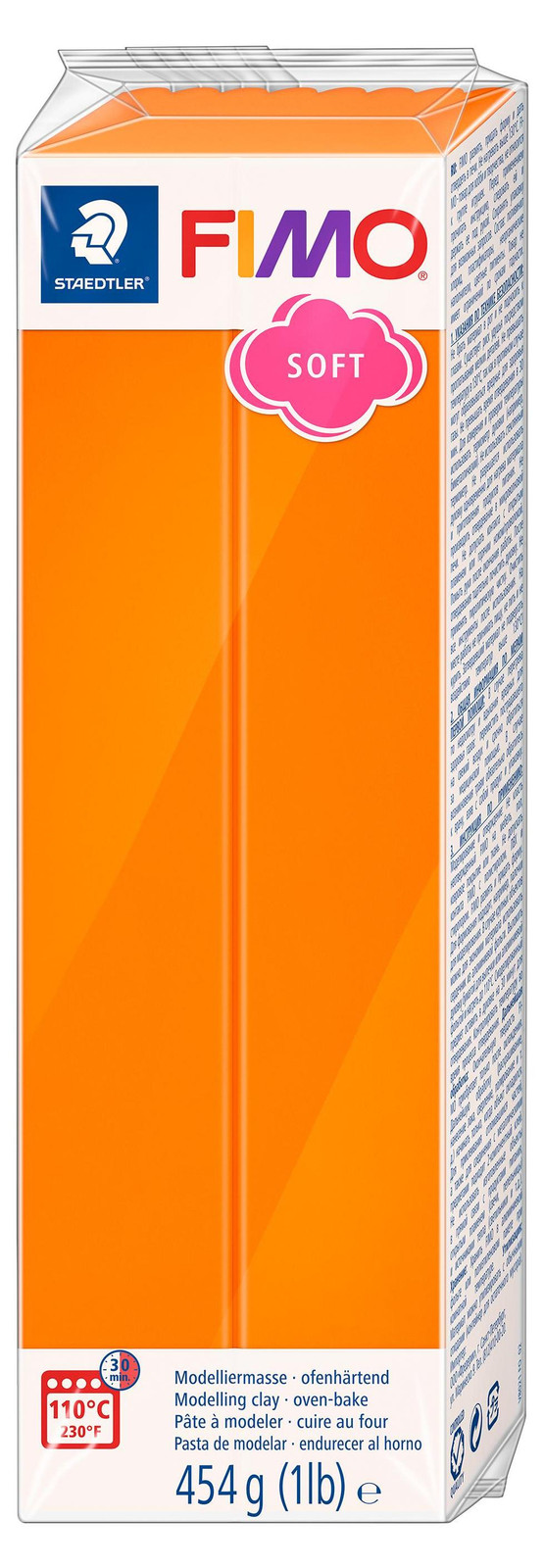 Staedtler Fimo Soft Modelbouwmassa Mandarijn 454g