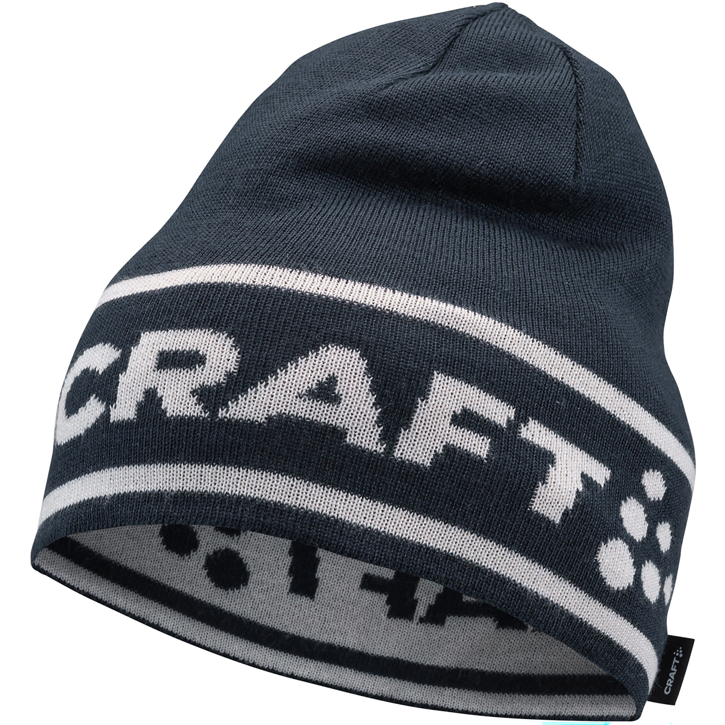 Craft Nordic Training Merino Logo Mützen & Beanies schwarz Größe L Langlauf Skating | Langlauf Klassik Geruchsneutralisierend Merinowolle