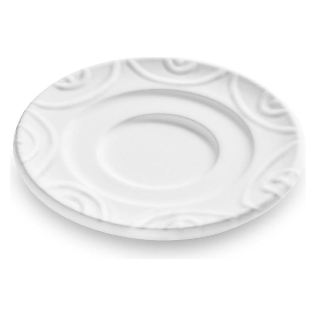 Gmundner Keramik Weissgeflammt Unterteller Espresso (Ø 11cm) (11 cm) (32745128)