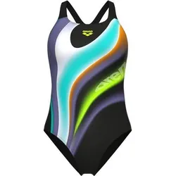 ARENA Damen Schwimmanzug WATER FLUIDS SWIMSUIT SWIM PRO BACK, Größe 38 in Bunt Bunt