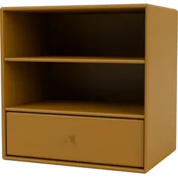Montana Mini 1005 Modularer Wandschrank bernsteinfarben