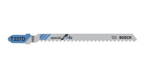 Bosch Accessories 2608638382 Stichsägeblatt T 227 D Special for Alu, 100er-Pack 100St.