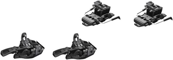 Skibindung Tyrolia Almonte 12 PT (Schwarz/Grau - 90mm)