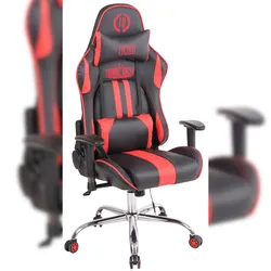 CLP Gaming Bürostuhl Limit XM Kunstleder schwarz/rot