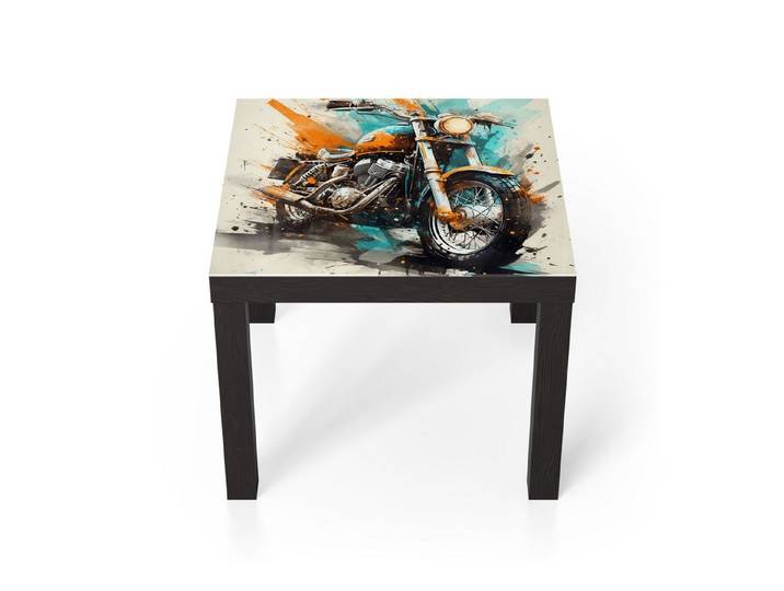 DEQORI Couchtisch 'Dynamik des Klassikers', Glas Beistelltisch Glastisch modern