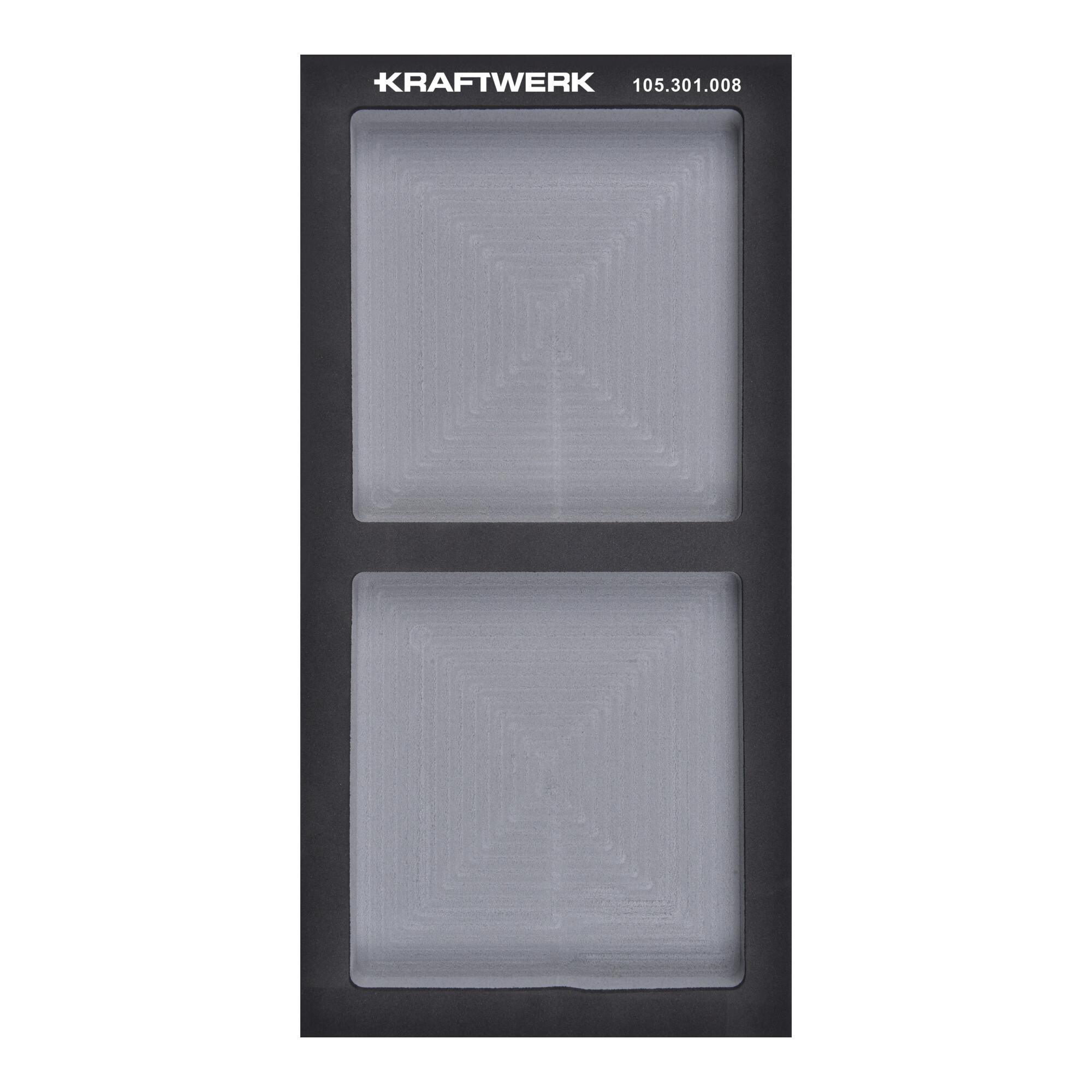 Kraftwerk BASIC LINE EVA leere Einlage 20x40 cm, 2 Fächer (105.301.008)