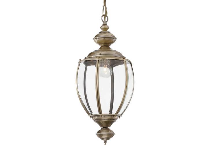 Ideal Lux Hängeleuchte Norma SP1 Brunito, Braun, Metall, Glas, 78 cm, Lampen & Leuchten, Innenbeleuchtung, Hängeleuchten, Pendelleuchten