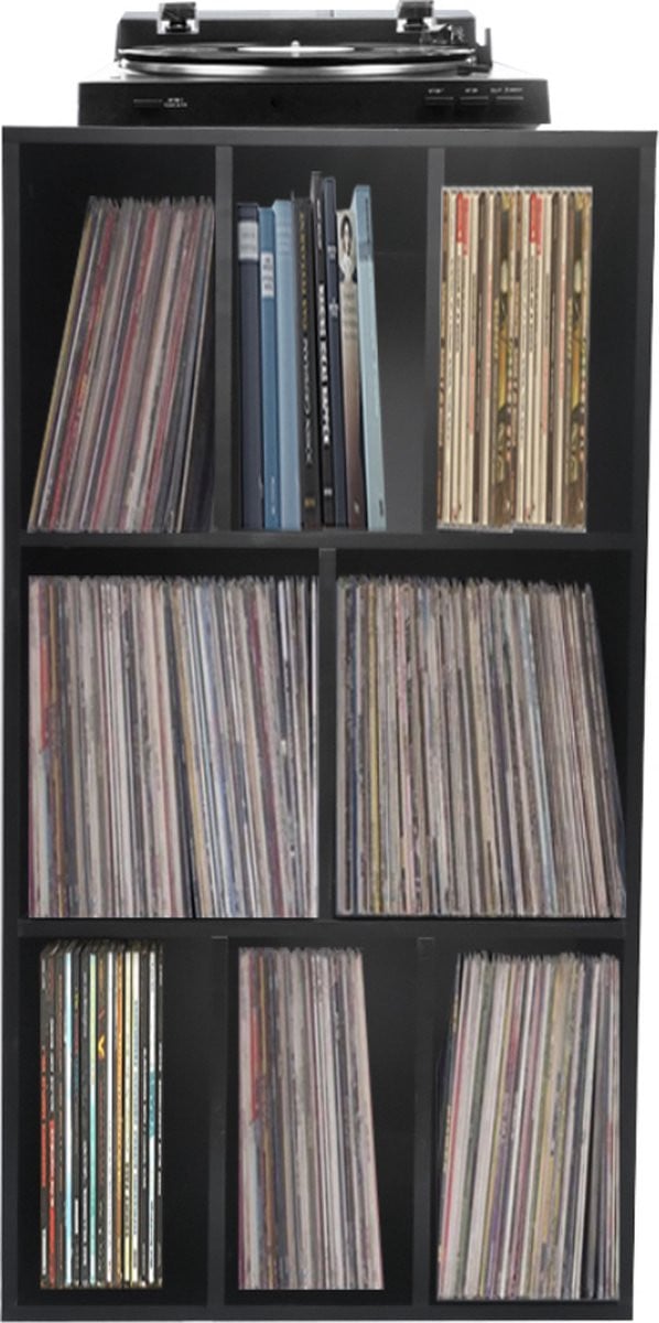 VDD Vinyl Wish Platenspeler Meubel Zwart B/D/H: 114 x 60 x 40 cm