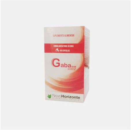 NOVO HORIZONTE® GABA 500mg 60 CAPSULAS
