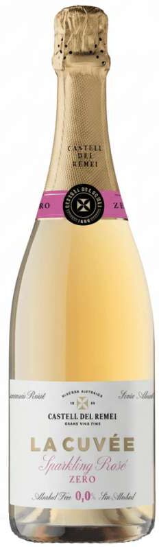 Castell del Remei La Cuvée Sparkling Rosé Zero - Vino espumoso sin alcohol de España