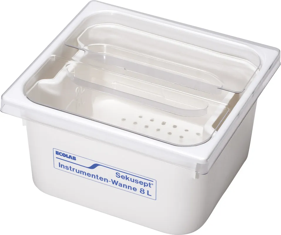 Ecolab Sekusept Instrumentenwanne 8 Liter mit Sieb und Deckel IW 8