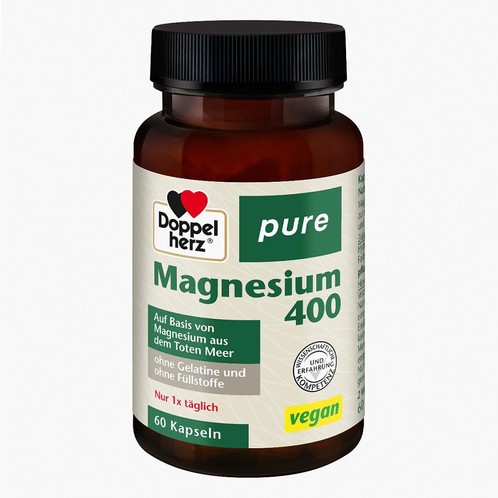 Queisser Pharma GmbH & Co. KG Doppelherz Magnesium 400 pure Kapseln 16397560