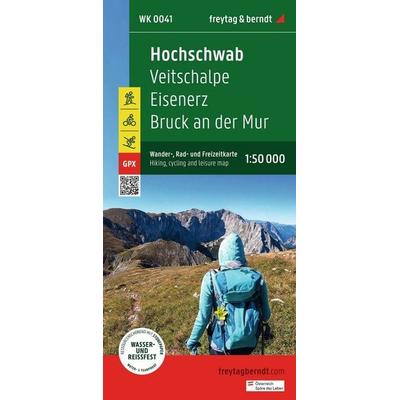 freytag & berndt Wanderkarte WK 0041 Hochschwab, Veitschalpe - Eisenerz - Bruck an der Mur 1:50.000, Sonstige von , KOMPASS Freytag & Berndt,