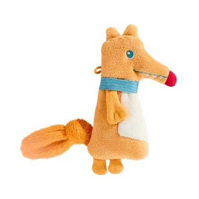 HABA 2014037001 - Rasselgreifling Fuchs, Baumwolle/Polyester, 18,5 cm