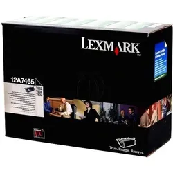 Lexmark, Toner, 12a7465 (BK)