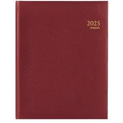 Brepols, Agenda, Agenda Timing Lima 2022 137125604 bordeaux 1W/2S, 17.1x22cm (17 x 22 cm, 1 Woche / 2 Seiten)