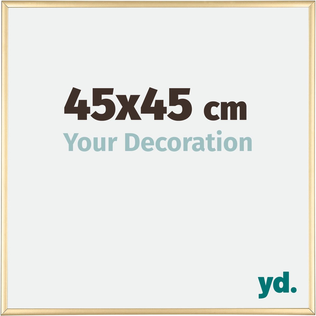 Your Decoration Fotolijst Kent Aluminium Goud 45x45 cm