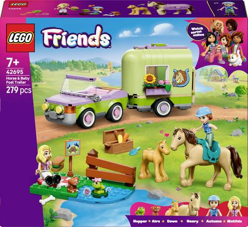 42695 LEGO FRIENDS Pferd und Fohlen mit Pferdeanhänger (42695) Spielset