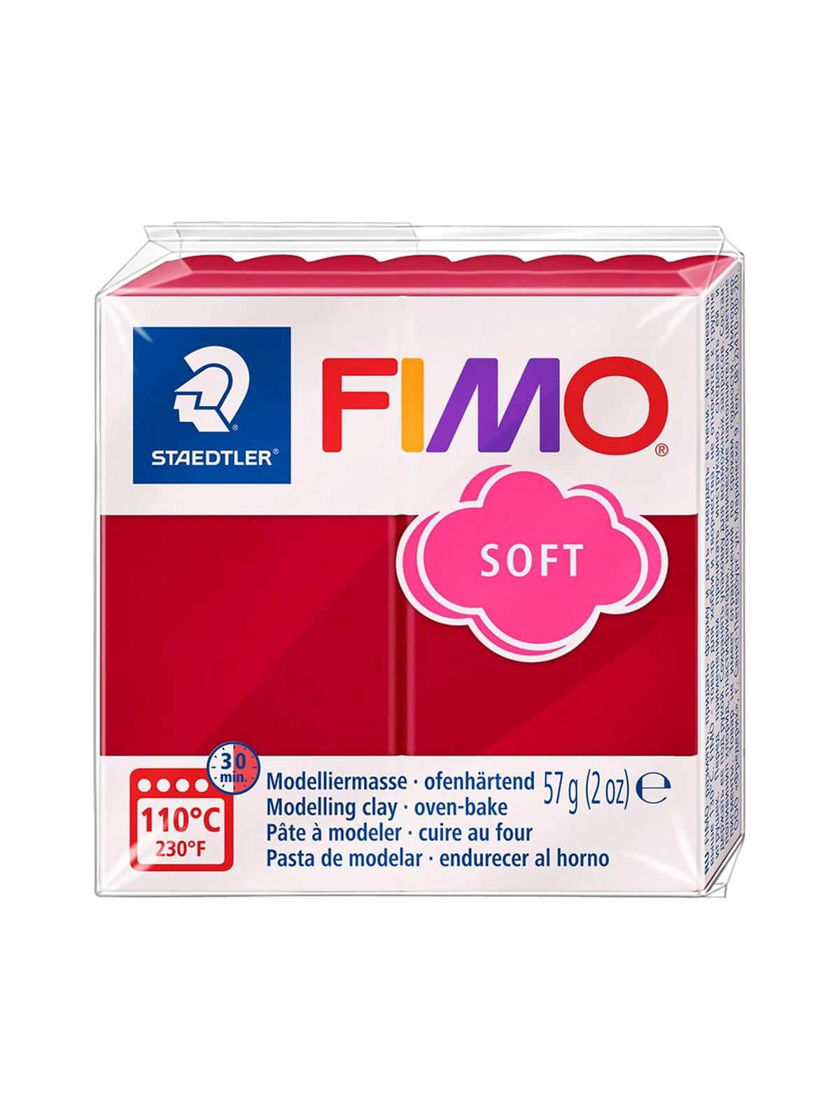 Staedtler Mod. clay FIMO soft cherry red