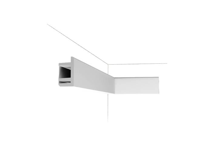Deko-Wandprofil „LINEAR LED C 381 L3“ für Indirekte Beleuchtung - 200 cm weiss Orac Decor