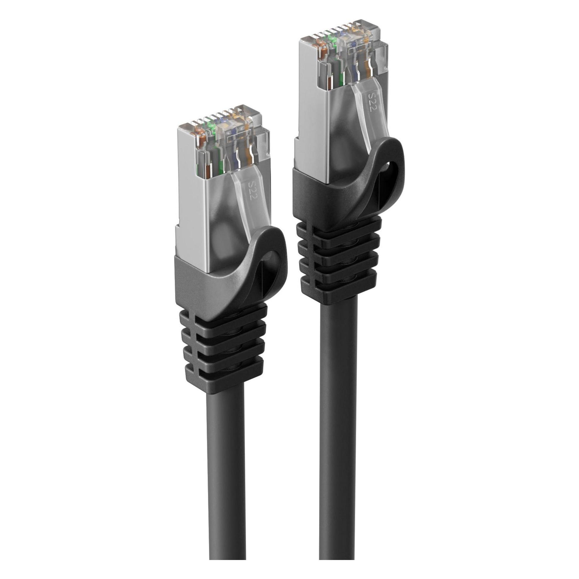 S-Conn PUR Patchkabel Cat.7 S/FTP schwarz 5,0m (S/FTP, CAT7, 5 m) (08-39055)