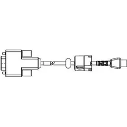 Zebra Seriell Kabel (PC-DB9), Drucker Zubehör