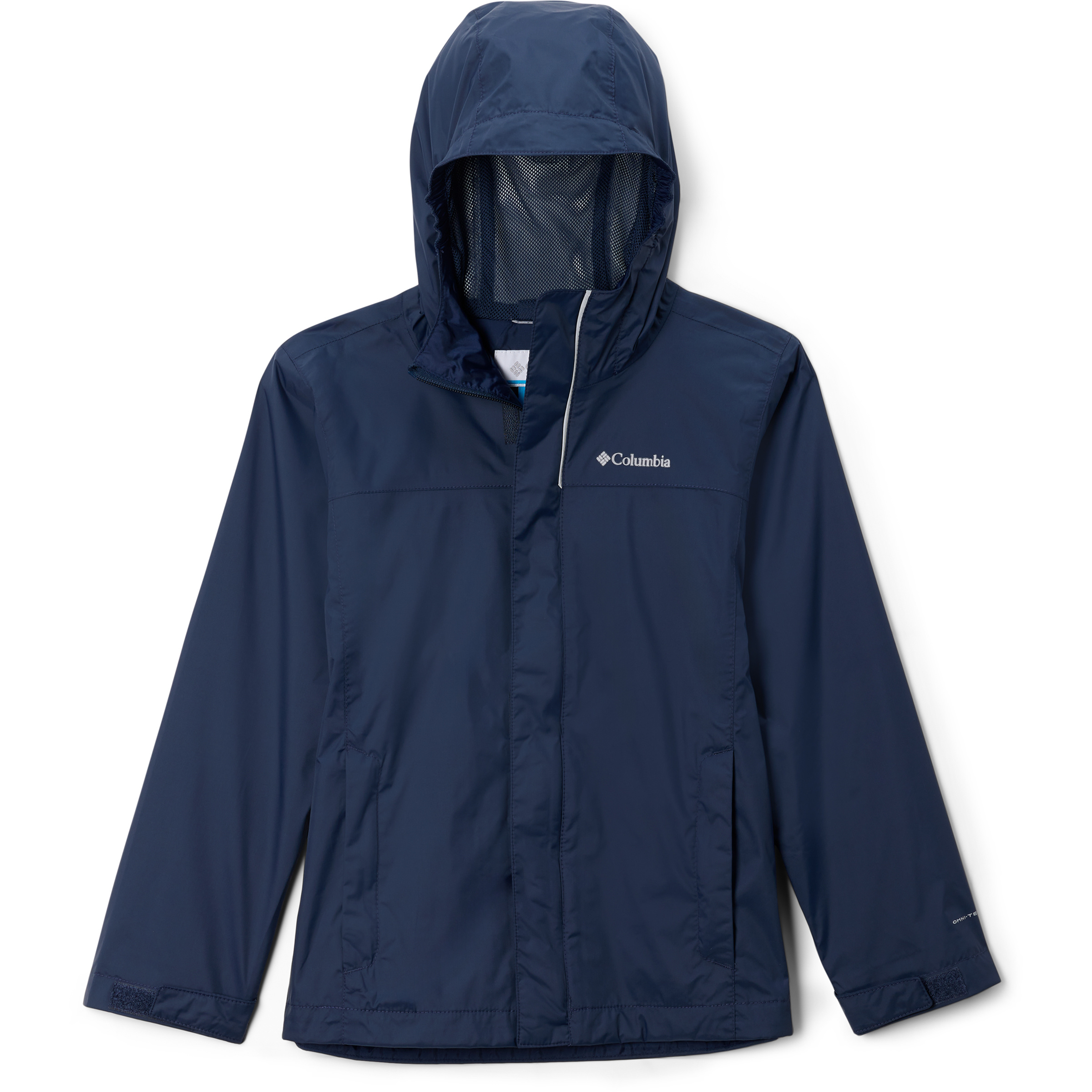 Columbia Watertight II Kinder Regenjacke blau Größe 104 Camping