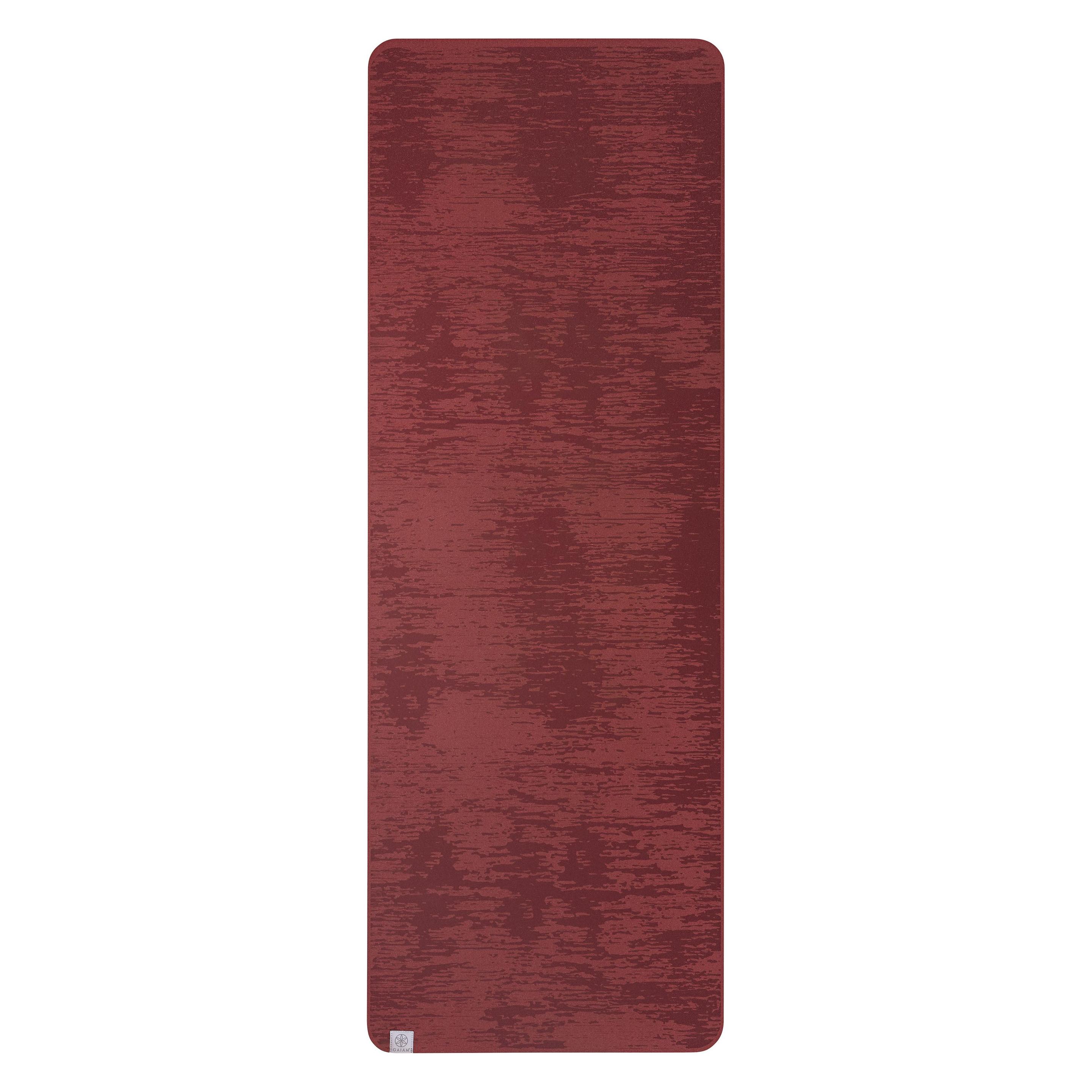 Gaiam 6MM YOGA MAT INSTA-GRIP SUNSET design (6 mm) (63669)