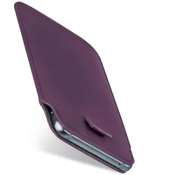 moex Pull Case Google Pixel 5 Einsteckhülle Leder Optik