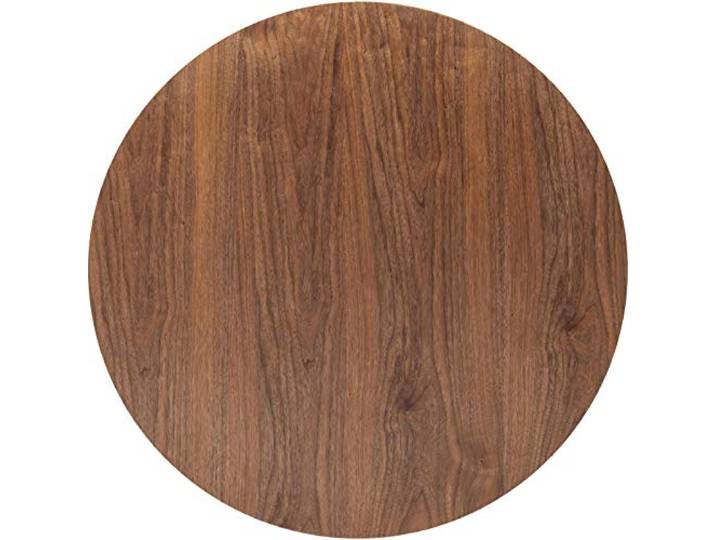 Kare Design Tischplatte Invitation Round, D90 cm, Walnuss, Mix & Match, modernes Design, Individuell, Kombinierbar, Platzsparend, Rund, Büro, Esszimmer