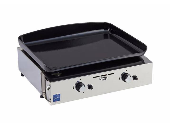 ENO Plancha Initial 50 Gasgrill – Plancha Grill – schwarz