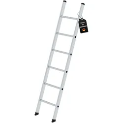 PROREGAL Sprossen-Anlegeleiter ohne Traverse 6 Sprossen