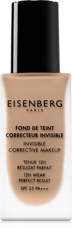 EISENBERG Le Maquillage Fond De Teint Correcteur Invisible natural finish foundation SPF 25 shade 04 Natural Hâlé / Natural Tan 30 ml
