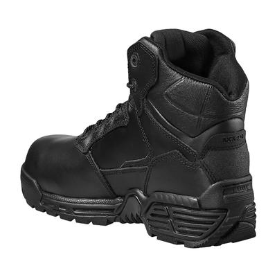 Schnürschuh MAGNUM "Magnum Uniform – Sicherheitsmodelle", Damen, Gr. 41, Normalschaft, schwarz, Robustes Leder, Gummi, Schuhe Schnürschuh