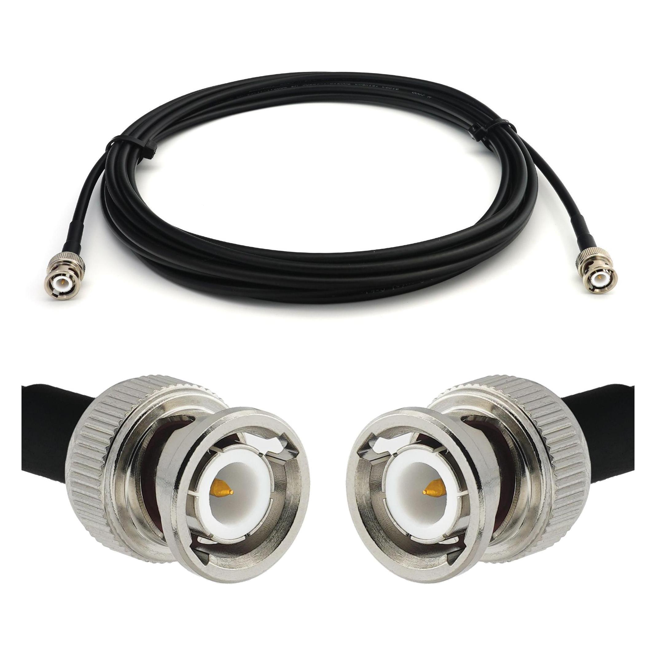 Rangeful BNC Male to BNC Male 1m RG58/U Coaxial Cable RG58-BNCM-BNCM-1 (RG58-BNCM-BNCM-1)