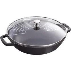 Staub Wok, Pfanne + Kochtopf, Schwarz