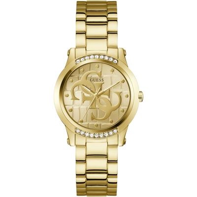 Guess "ANNETTE" Armbanduhr, Damenuhr, Edelstahlarmband, analog