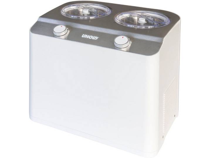 Unold Eismaschine Doppio bianco 48830, 2,4 l, 250 W