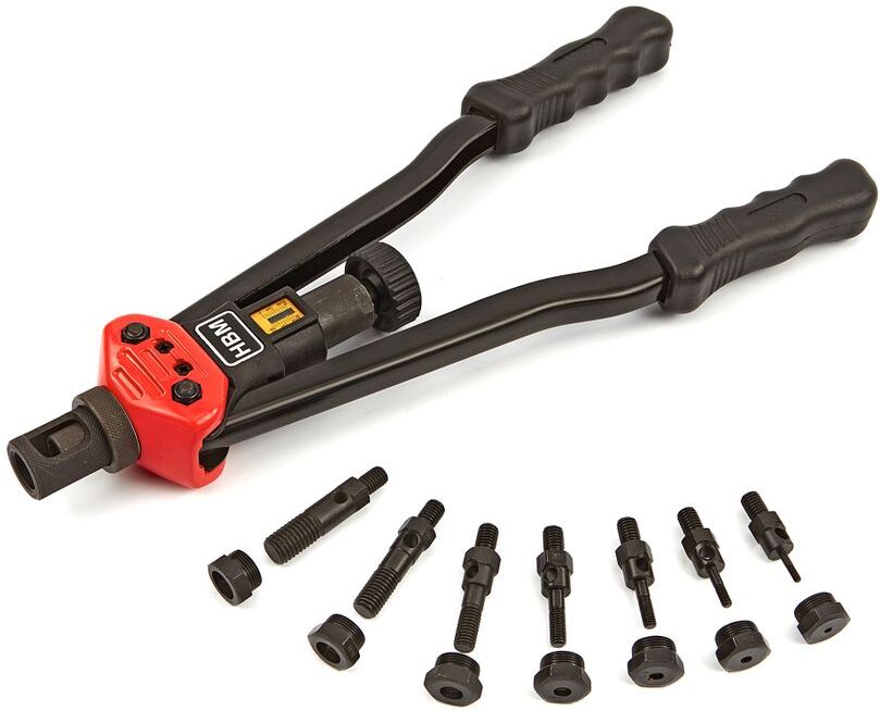 Pince à rivets aveugles professionnelle HBM M3 - M12