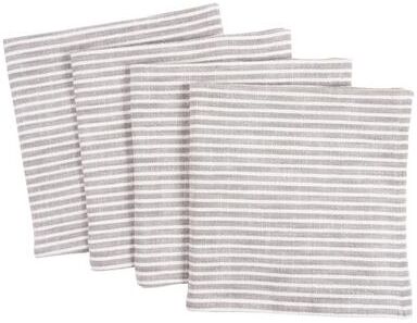 KAF Home Monaco Relaxed Casual Farmhouse Napkin, Set of 4
