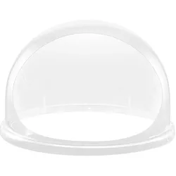 VEVOR Abdeckung für Zuckerwattemaschinen, Transparente Acrylkuppel-Schutzabdeckung, Kompatibel mit 52-cm-Zuckerwattemaschinenbehälter für Partys und Geschäfte, mit Bodenrille
